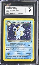 1995 dark blastoise pokemon card value 2000 POKEMON TEAM ROCKET HOLO DARK BLASTOISE #3 PSA 10 GEM MINT
