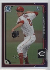 2015 Bowman Draft Chrome Purple Refractor 172/250 Jimmy Herget #30 1h5
