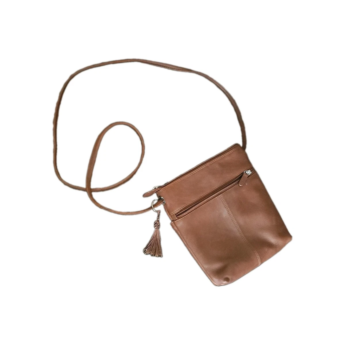 ILI Brown Leather Exterior Bags & Handbags for Women for  display picture 2