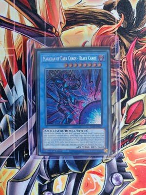 Yu-Gi-Oh CORI-EN027 Magician of Dark Chaos - Black Chaos 1st Edition Secret Rare