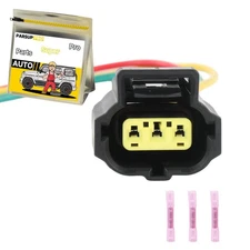 2-Way/Pin Ignition Coil Connector Alternator Repair Plug Pigtail Auto Waterpr...