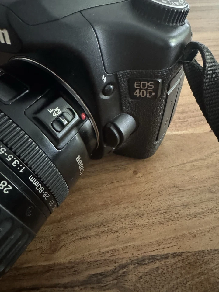 Canon EOS 40D Gebraucht,  Ohne Ladegerät Und Lange Nicht Mehr Benutzt,Akku Leer - Bild 3 von 4