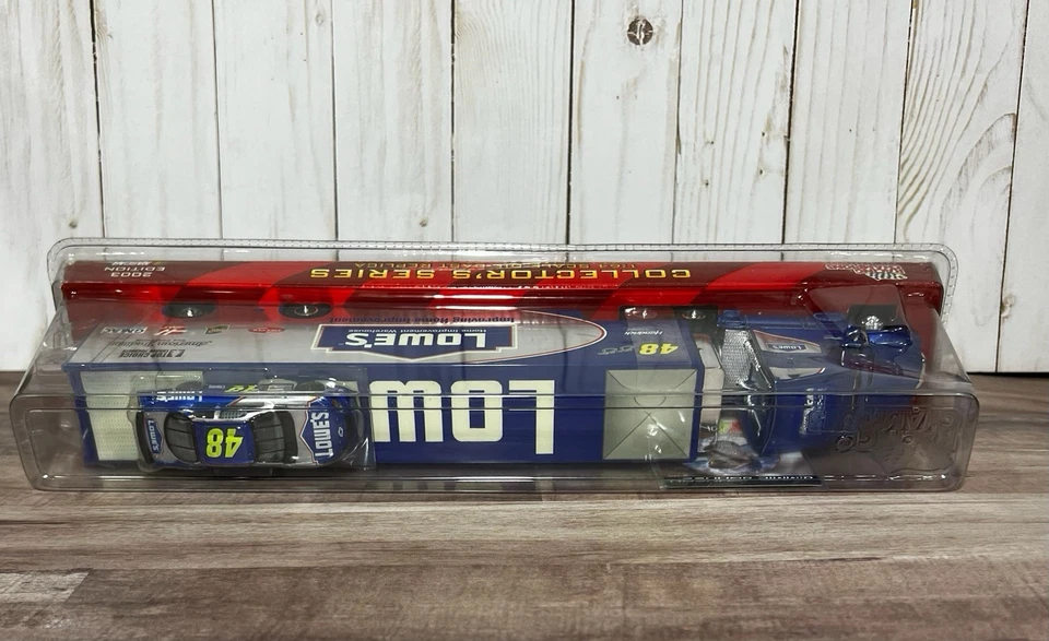 Camión Lowe's Jimmy Johnson 2003 Racing Champions Collector's Series 1:64 Diecast Foto 2 de 4