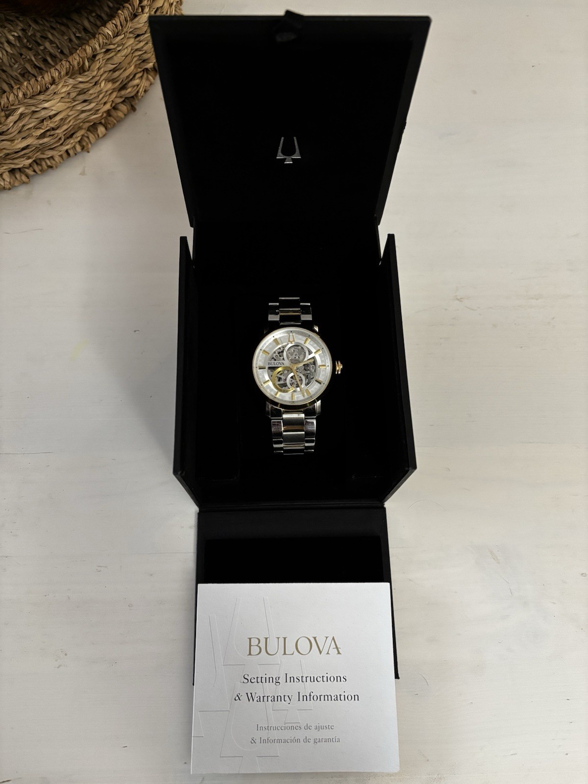 Bulova Automatic skeleton (open-heart + exhibitio… - image 3