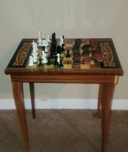 Vintage Gaming Table | eBay