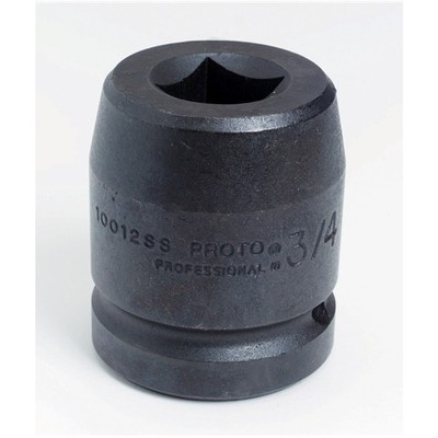Proto J10018SS 1in Drive 1-1/8in 4-Point Impact Socket Standard Length