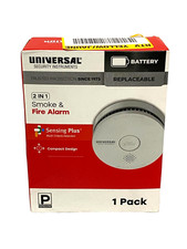 Universal Smoke & Fire Alarm 9-Volt Battery S...