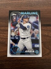 2024 Topps #144 Jacob Amaya RC Miami Marlins NM