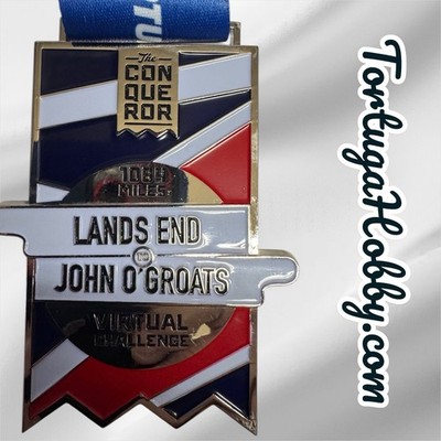 The Conquerors - Virtual Adventure Medals - Land s End - John O Groats
