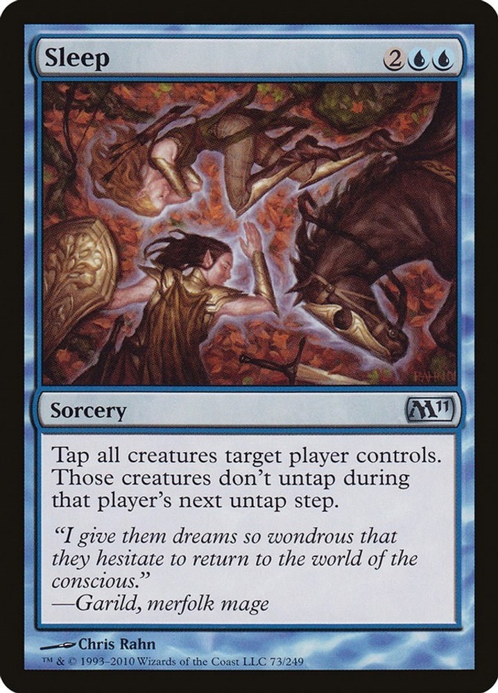 Sleep - 73 - MP - Uncommon - Magic 2011 (M11)-Magic
