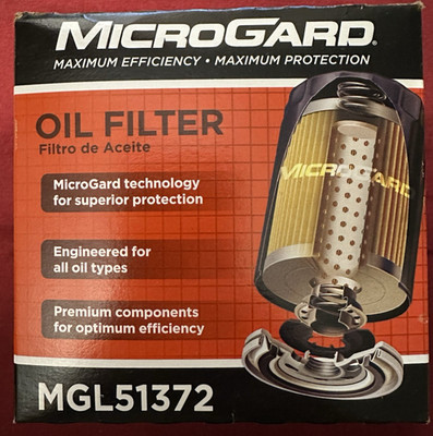 NEW USA GENUINE MICROGARD MGL51372 OIL FILTER PH2 85372