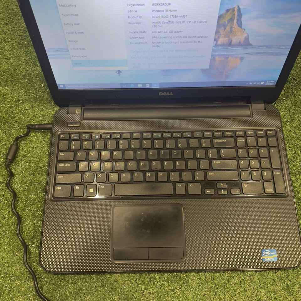 Dell Inspiron 15 3501 15.6" i5-1035G1 1.0GHz 4GB RAM 256GB SSD Windows 10 - Image 4 of 4