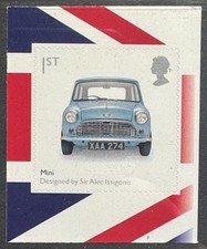GB 2009 - Mini sg2913a self adhesive ex PM17 booklet MNH  - D450