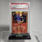 PSA 9 PLASMA STORM CHARIZARD HALF ART HOLO RARE #136 B & W 🔥