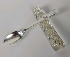 RARE Vtg Antique 1st Sterling Silver Souvenir Spoon George Washington Galt & Bro