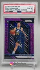 Grayson Allen Rookie RC 2018-19 Panini FB Prizm #123 PSA 10 GEM MT Purple 1/75 !