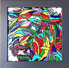 Handmade Mosaic Glass Wall Art
