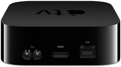 Apple TV 32GB 4K HD Media Streamer - Black (MQD22LL/A) for sale