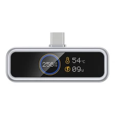 EAGET USB-C Flash Drive with Display PD 20W Fast Charge 128GB 256GB Memory Stick