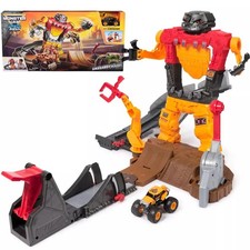 Monster Jam Smash  Bash Smashbot Playset - SpinMaster