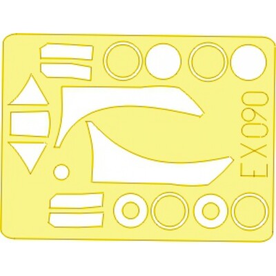 MW22 EDUARD EX090 TYPHOON MK.IB BUBBLETOP  1/48 MASK for HASEGAWA