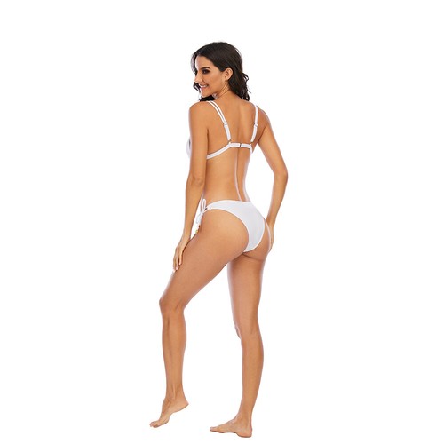 Womens Low Waist Bikini Bottom Swimwear Briefs Beachwear Sexy Side Tie Thongs - Picture 6 of 15