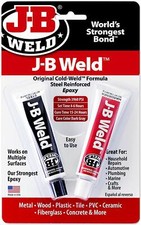 J-B Weld 8265S Original Cold-Weld Steel Reinforced Epoxy 2 oz. New Free Shipping