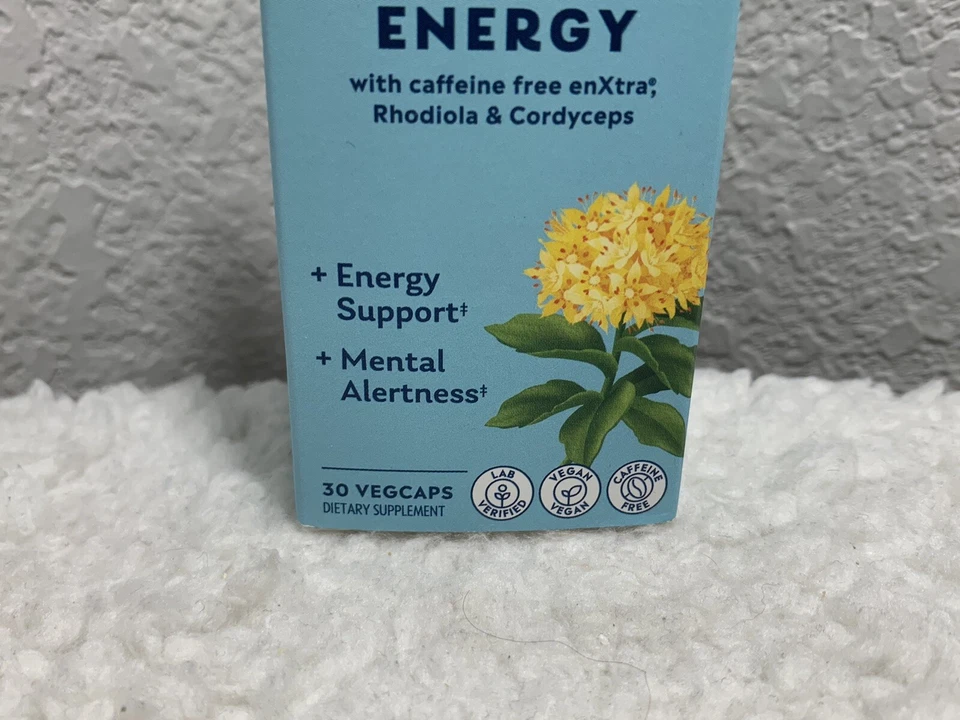 Solaray SharpMind Energy 30 cápsulas vegetales ~ apoyo energético ~ alerta mental ~ Foto 4 de 4