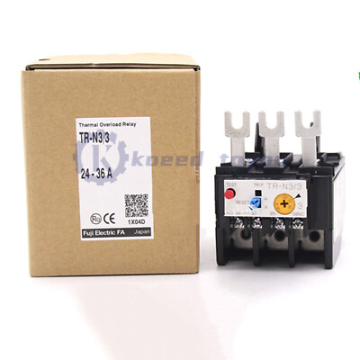 1Pcs new Fuji TR-N3/3 24-36A Thermal Overload Relay TRN3/3 | eBay