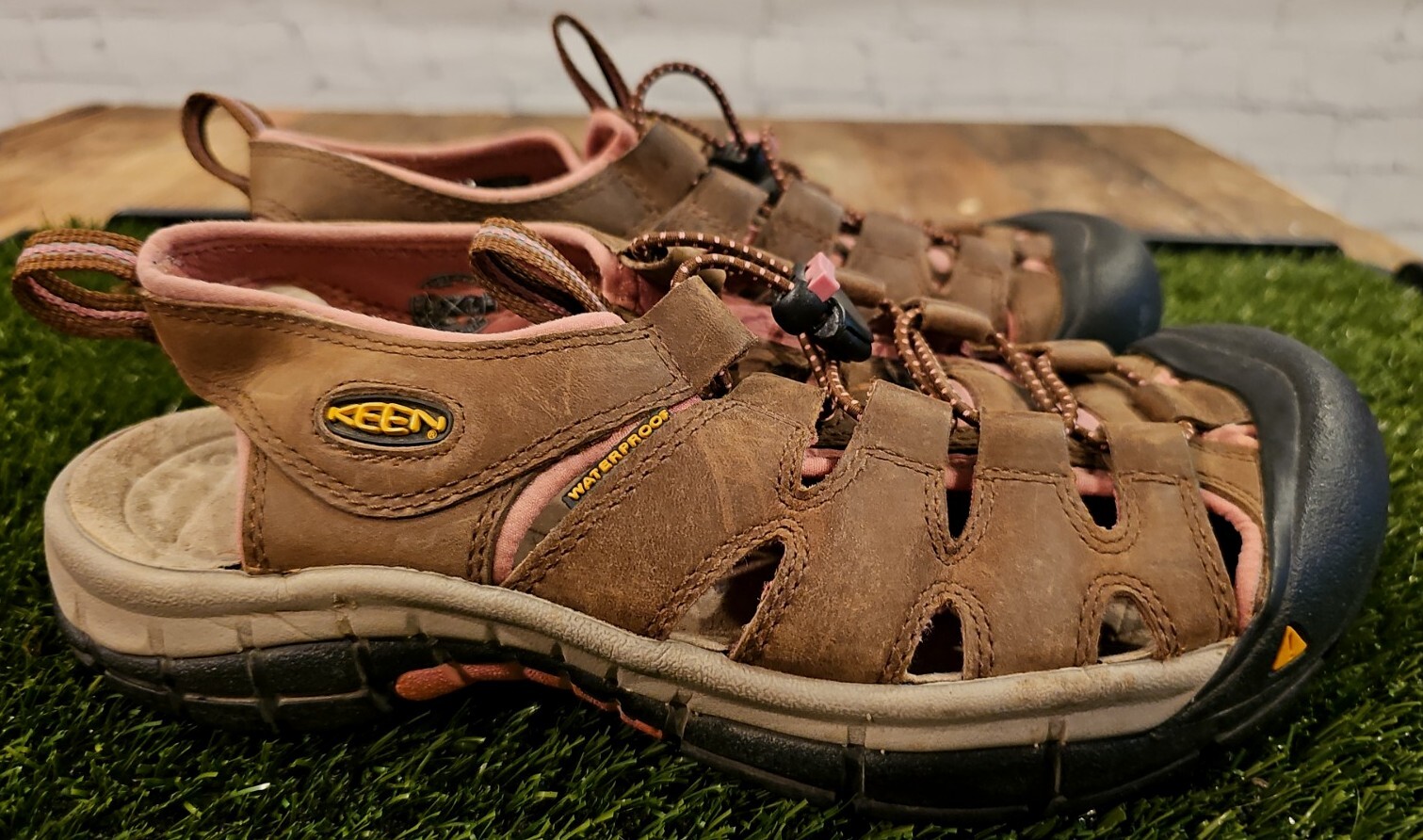 SANDALI DA TREKKING KEEN ARROYO MARRONE ROSA DONNA 9 5 scarpe da acqua campeggio GUC
