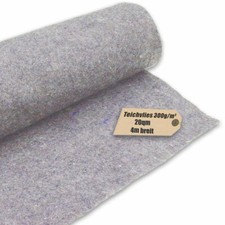 Teichvlies 300g /qm -  20qm in 4m Breite - 4x5