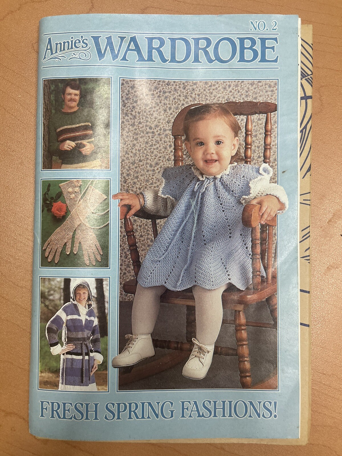 Annies Wardrobe Magazine No 2 March April 1985 Spring Fashion Crochet-image