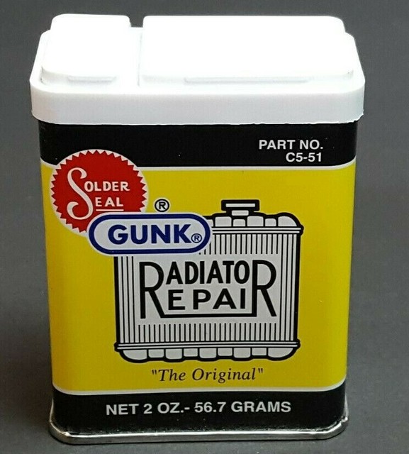Gunk Solder Seal C5 51 Radiator Repair Powder 2 Oz Can 420l41 for sale