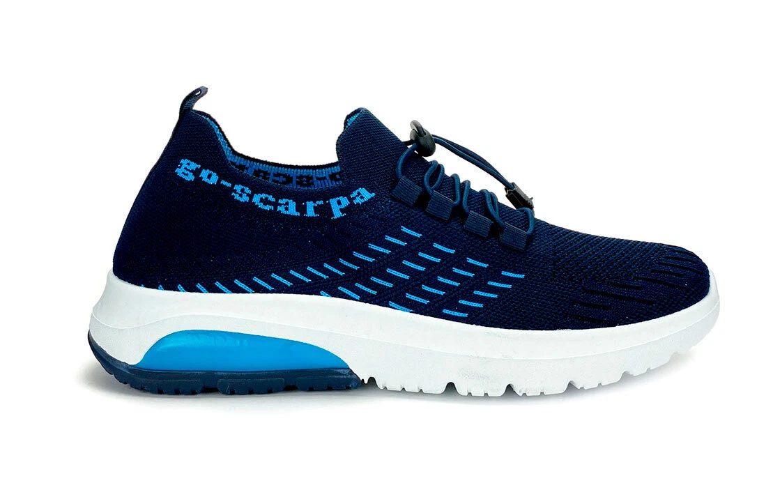 SCARPE SPORTIVE UOMO DA GINNASTICA SNEAKERS TIGLIO 9924 BLU GRIGIO