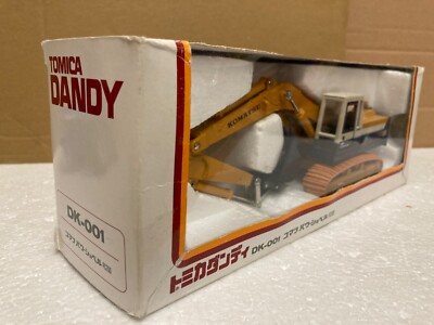 1/43 scale Tomica Dandy Komatsu pc200 excavator bagger 1st