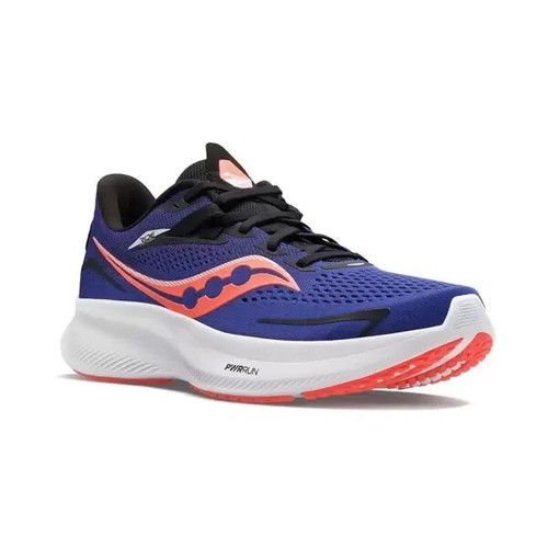 Saucony Ride 15 S20729-16 Sneakers Men's US 7.5 Navy Blue Running Shoes EEE3721