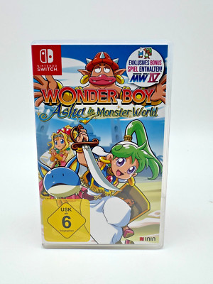Wonder Boy Asha in Monster World Nintendo Switch