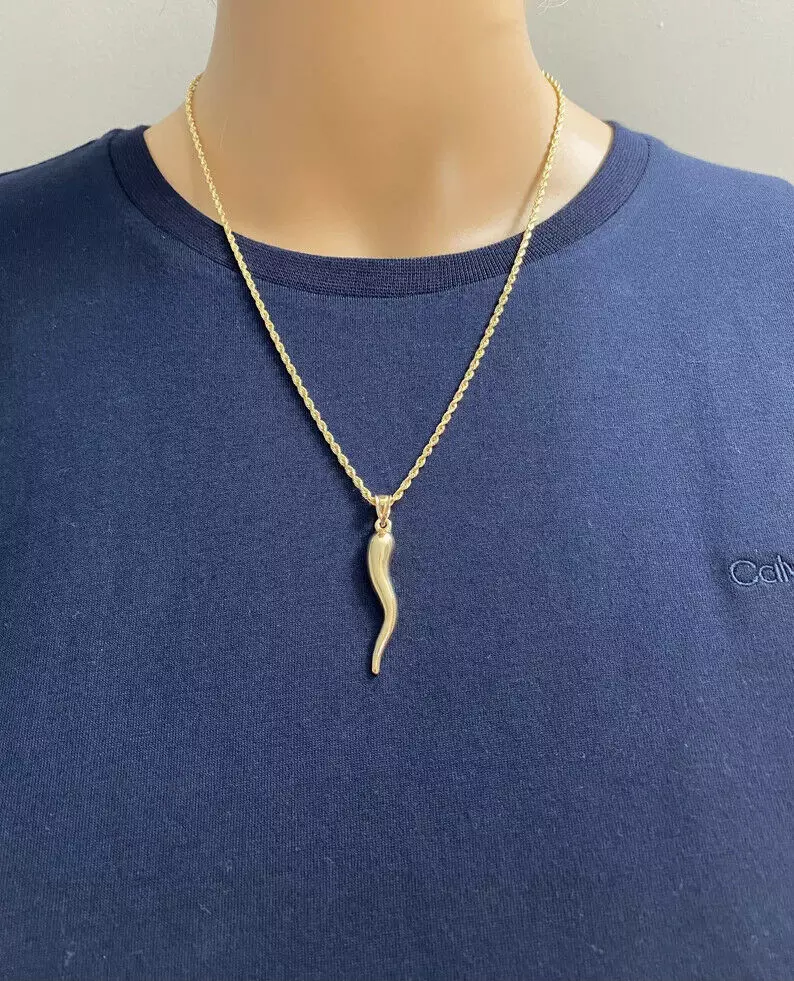 Horn necklace deals
