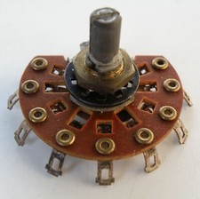 GENUINE 1960s NOS MSP OAK AUSTRALIA TYPE 26 3-POLE 2-POS. SWITCH, MINT, UNUSED