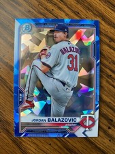 BCP-61 Jordan Balazovic - 2021 Bowman Chrome Sapphire Base Refractor Prospect
