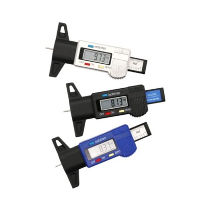 Portable Digital Car Tyre Tire Tread Depth Gauge Meter Caliper Thickness Gauge