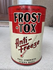Vintage Antifreeze One Imperial Gallon Frost-Tox Can