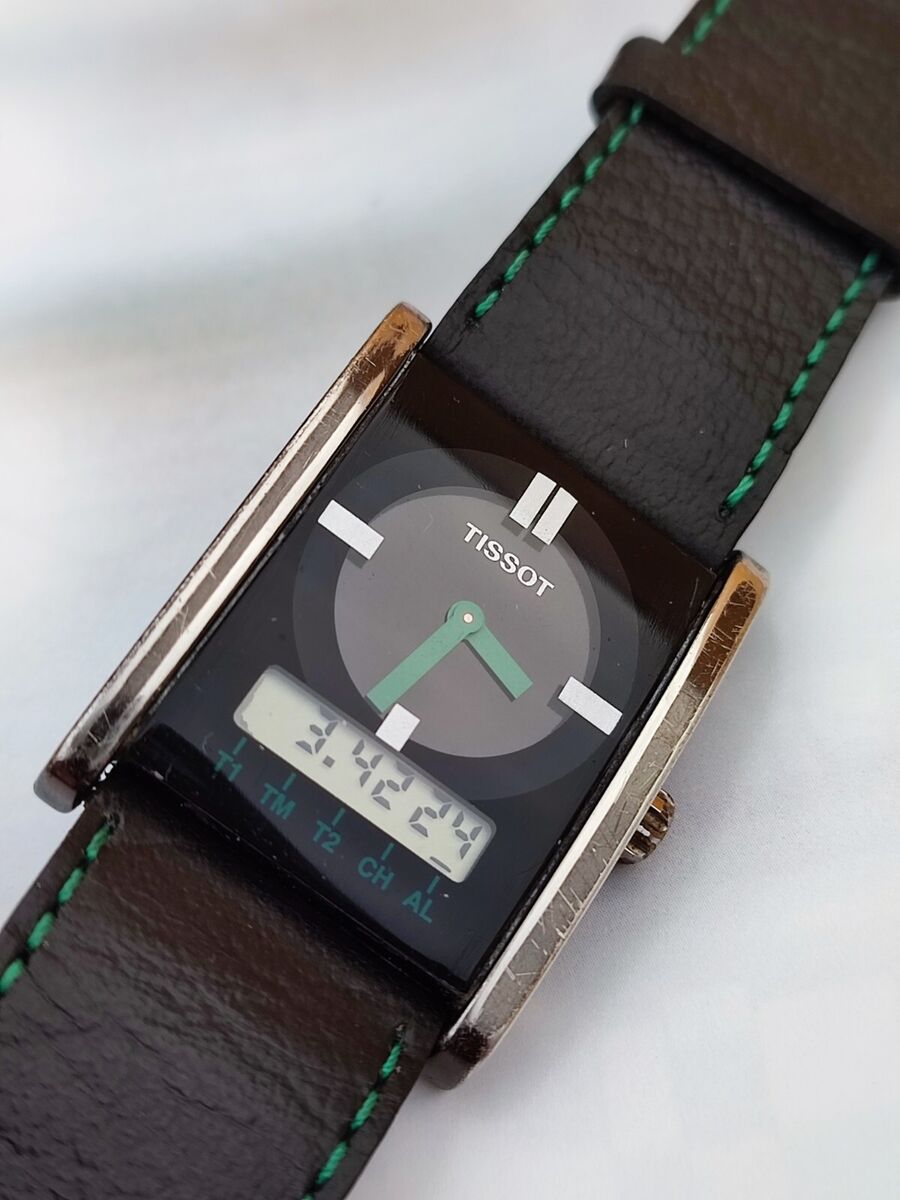 TISSOT Dual Time D377 Quartz Watch | eBay TISSOT Dual Time D377 Quartz Watch | eBay