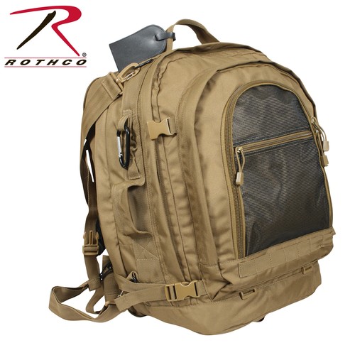 Rothco Move Out Tactical Travel Backpack - Military MOLLE Bug Out Survival Bag - Bild 3 von 6