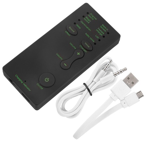 Portable Mini Voice Changer Live Broadcast Sound Card For Mobile Phone PC - Picture 2 of 12