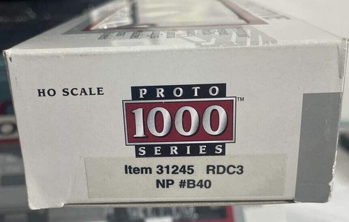 PROTO 1000 BUDD RDC3 LOCOMOTIVE HO SCALE NORTHERN PACIFIC NEW IN BOX !! - Picture 5 of 7