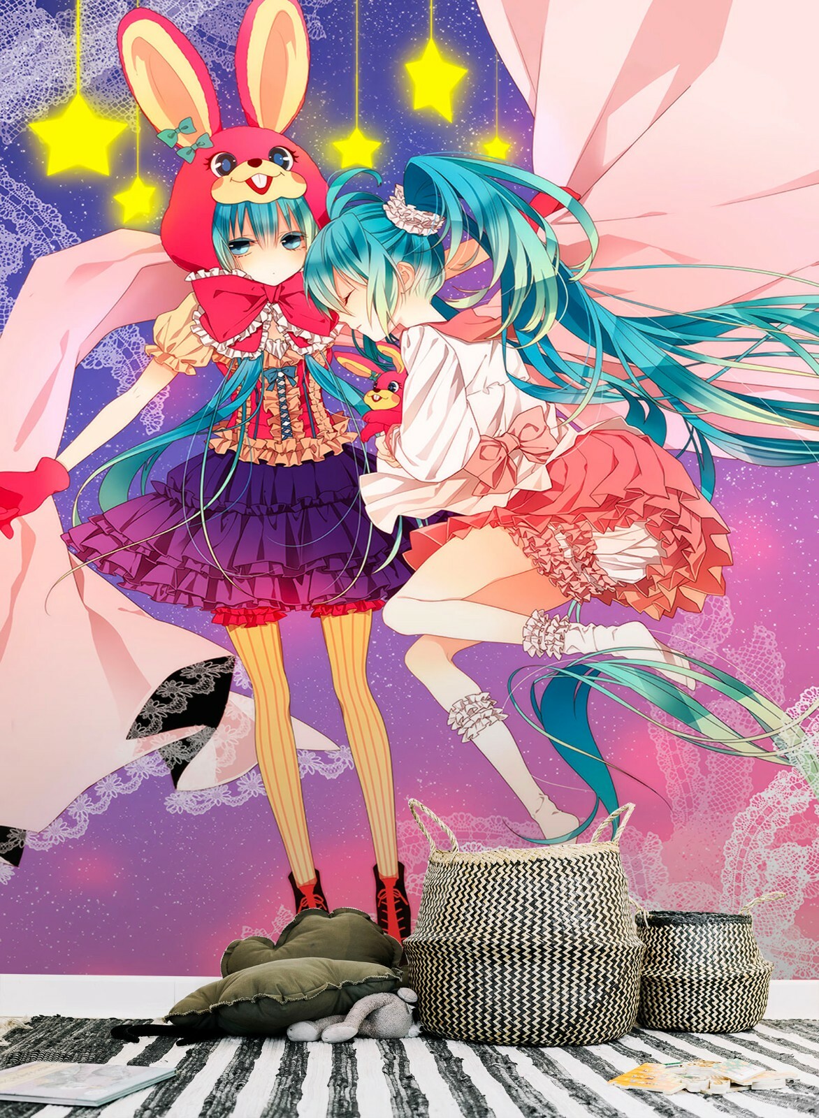 3D Sweet Hatsune Miku 20 Japan Anime Game Wallpaper Mural Poster Cartoon Cosplay 3D Sweet Hatsune Miku 20 Japan Anime Game Wallpaper Mural Poster Cartoon Cosplay