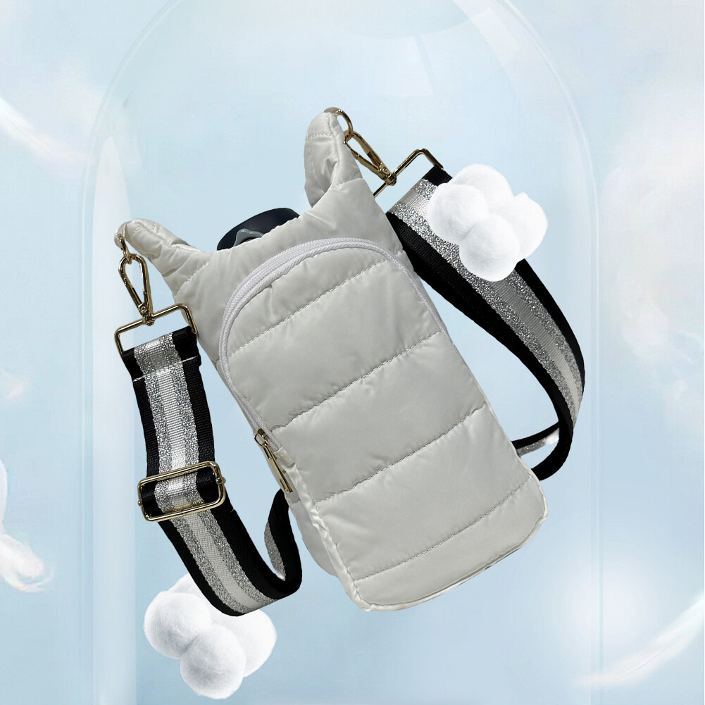 Original HydroBag – Wasserflaschenhalter Mit Gurt, Freihändige Tragetasche Mit Handyfach