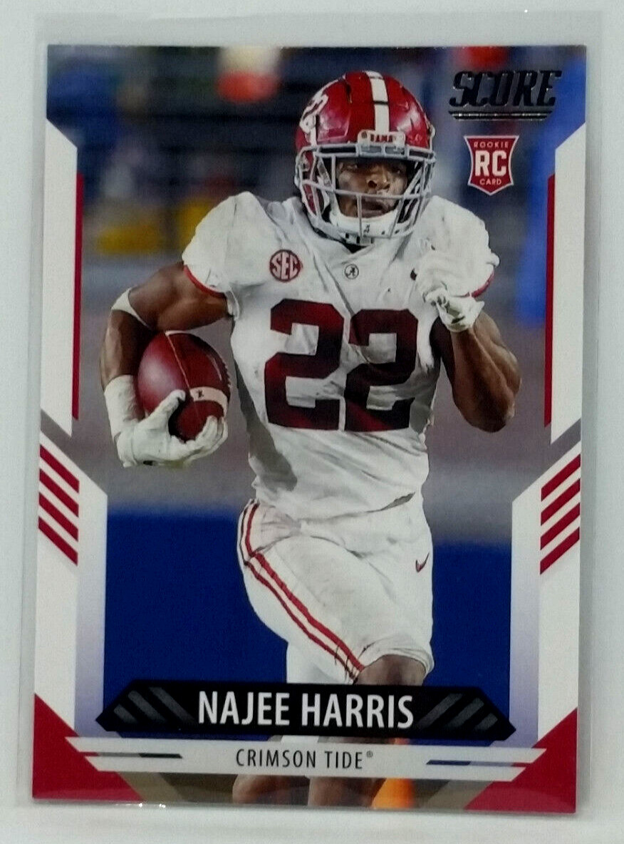2021 Panini Score #309 Najee Harris Rookie Card