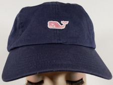Vineyard Vines Men's One Size Blue Adjustable Baseball Cap Hat 100% Cotton 02